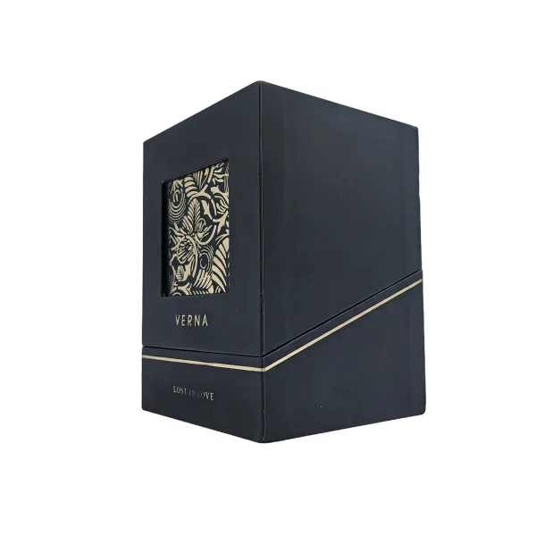 Luxury Flip-Top Cosmetic Box Luxury Flip-Top Cosmetic Box
