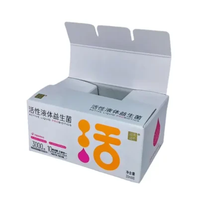 Matte Gold Foil Folding Health Food Box Matte Gold Foil Folding Health Food Box