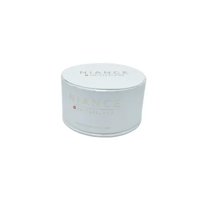 Gold Foil Stamped Round Perfume Box Gold Foil Stamped Round Perfume Box