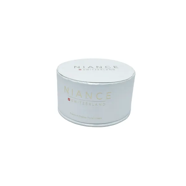 Gold Foil Stamped Round Perfume Box Gold Foil Stamped Round Perfume Box