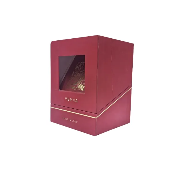 Premium Hard Slant Opening Cosmetic Box Premium Hard Slant Opening Cosmetic Box