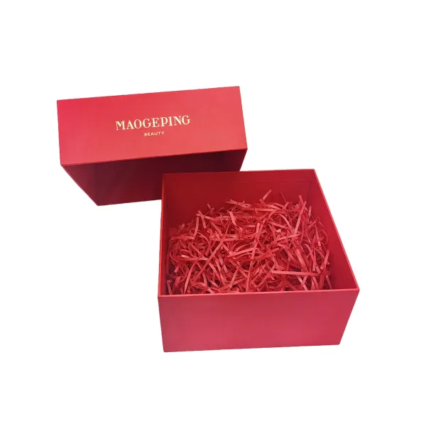 Custom Gold Foil Hard Lid Gift Box Custom Gold Foil Hard Lid Gift Box