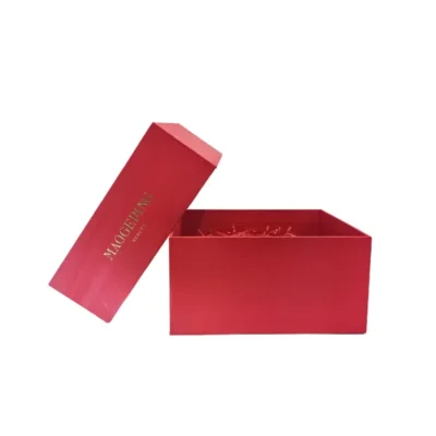 Custom Gold Foil Hard Lid Gift Box Custom Gold Foil Hard Lid Gift Box