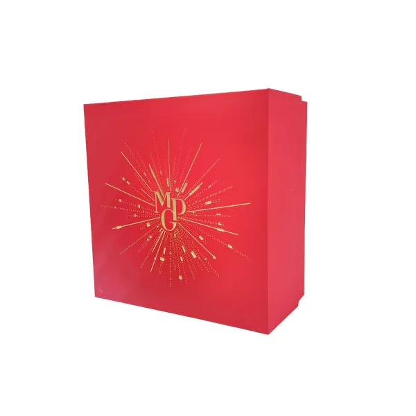 Custom Gold Foil Hard Lid Gift Box Custom Gold Foil Hard Lid Gift Box