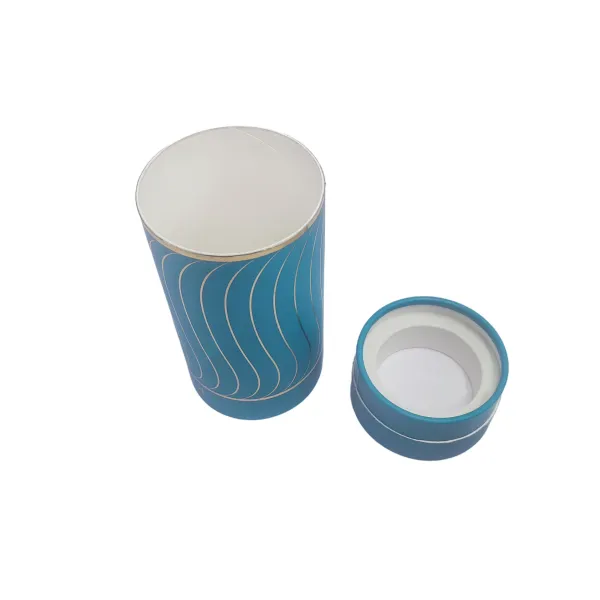 Custom Round Cylinder Lid Cosmetic Box Custom Round Cylinder Lid Cosmetic Box
