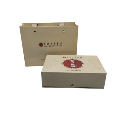 Coated Paper Matte Lamination Flip-Top Health Food Box Coated Paper Matte Lamination Flip-Top Health Food Box