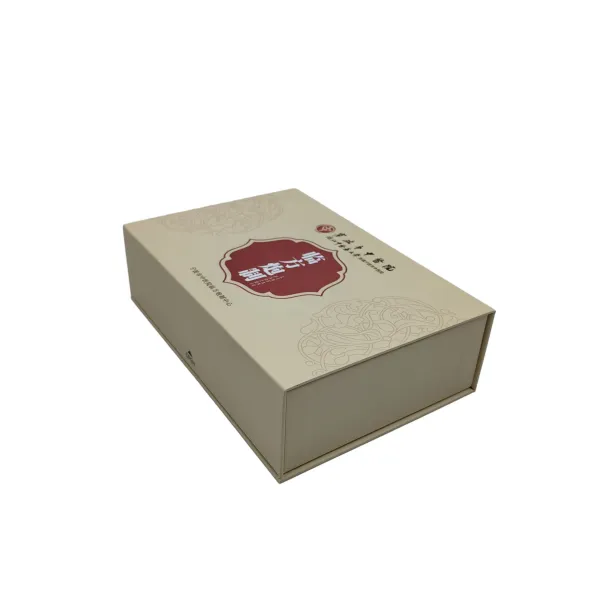 Coated Paper Matte Lamination Flip-Top Health Food Box Coated Paper Matte Lamination Flip-Top Health Food Box