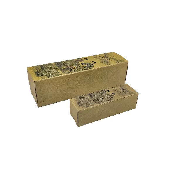 Rectangular Kraft Paper Cosmetic Box Rectangular Kraft Paper Cosmetic Box