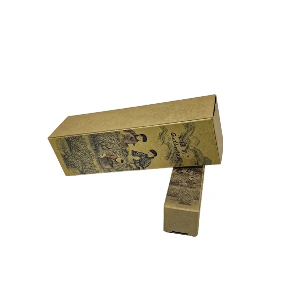 Rectangular Kraft Paper Cosmetic Box Rectangular Kraft Paper Cosmetic Box