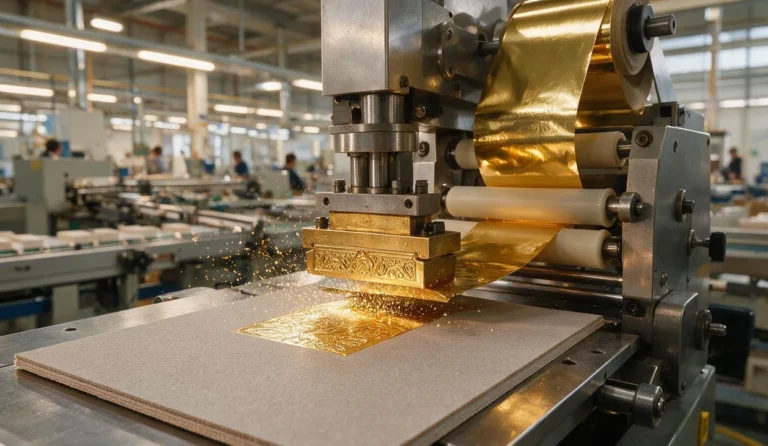 The Art of Hot Foil Stamping: Elevating Your Custom Packaging with Premium Metallic Finishes 8 foil stamping featured